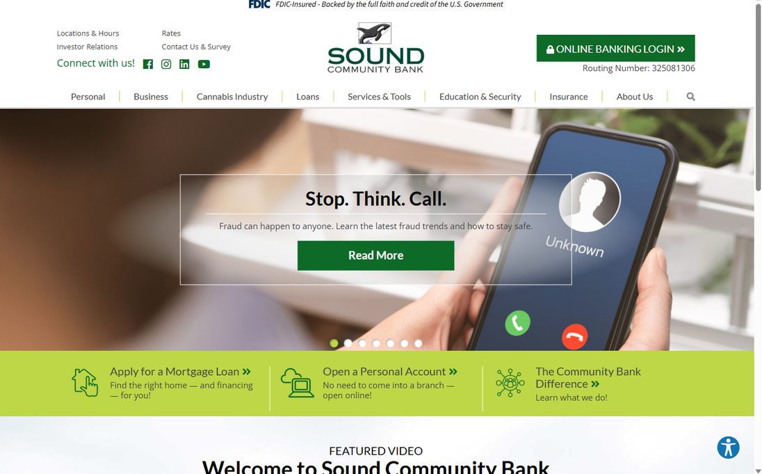 Sound Community Bank – soundcb.com
