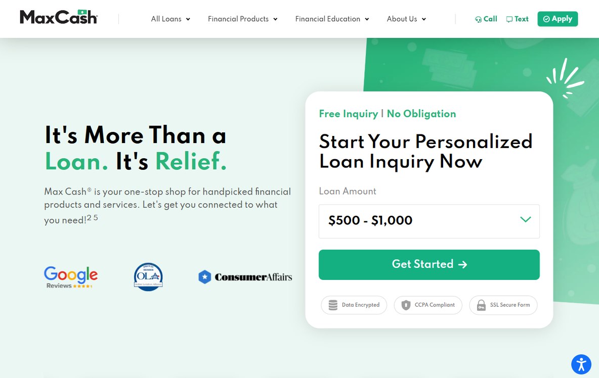 MaxCash – maxcash.com