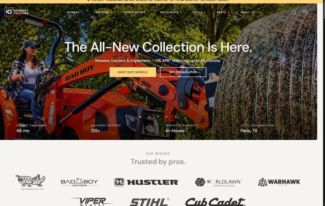 K and G Mowers – kgmowers.com